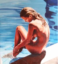 figurativo-realista-mujer-en-verano-oleo